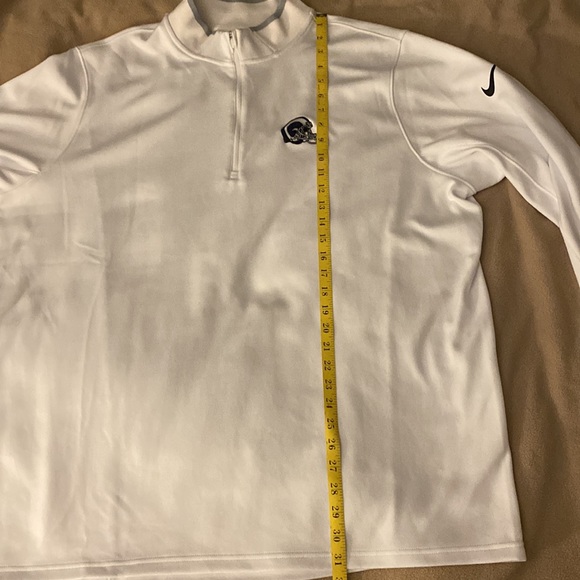 🏈LOS ANGELES RAMS Fabulous NIKE DRI-FIT GOLF L/S 3/4 Zip - NFL - XXL🏈 GO RAMS! - Picture 10 of 10